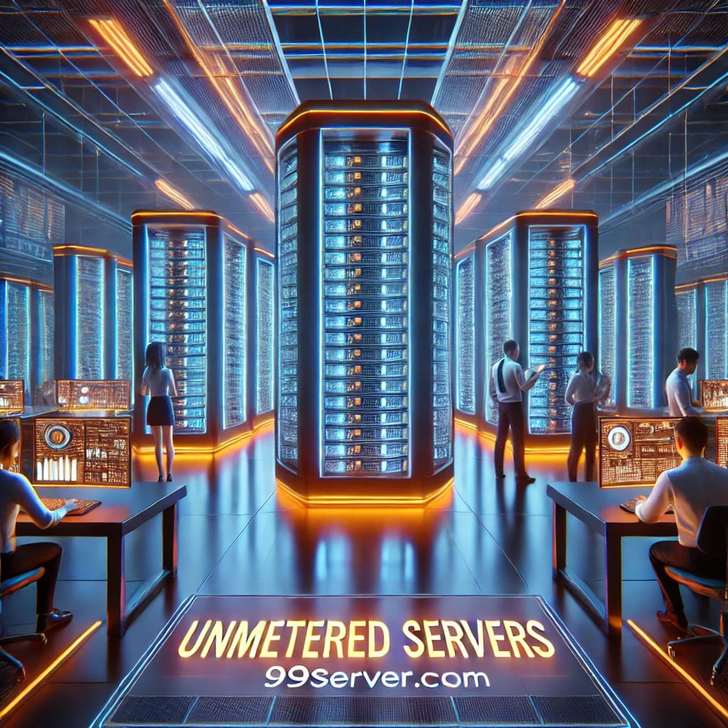 Unmetered Bandwidth Server